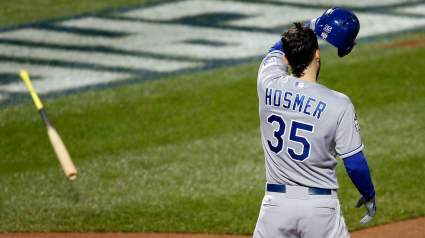 WATCH: Eric Hosmer Scores on Grounder to Tie Game 5 in the 9th