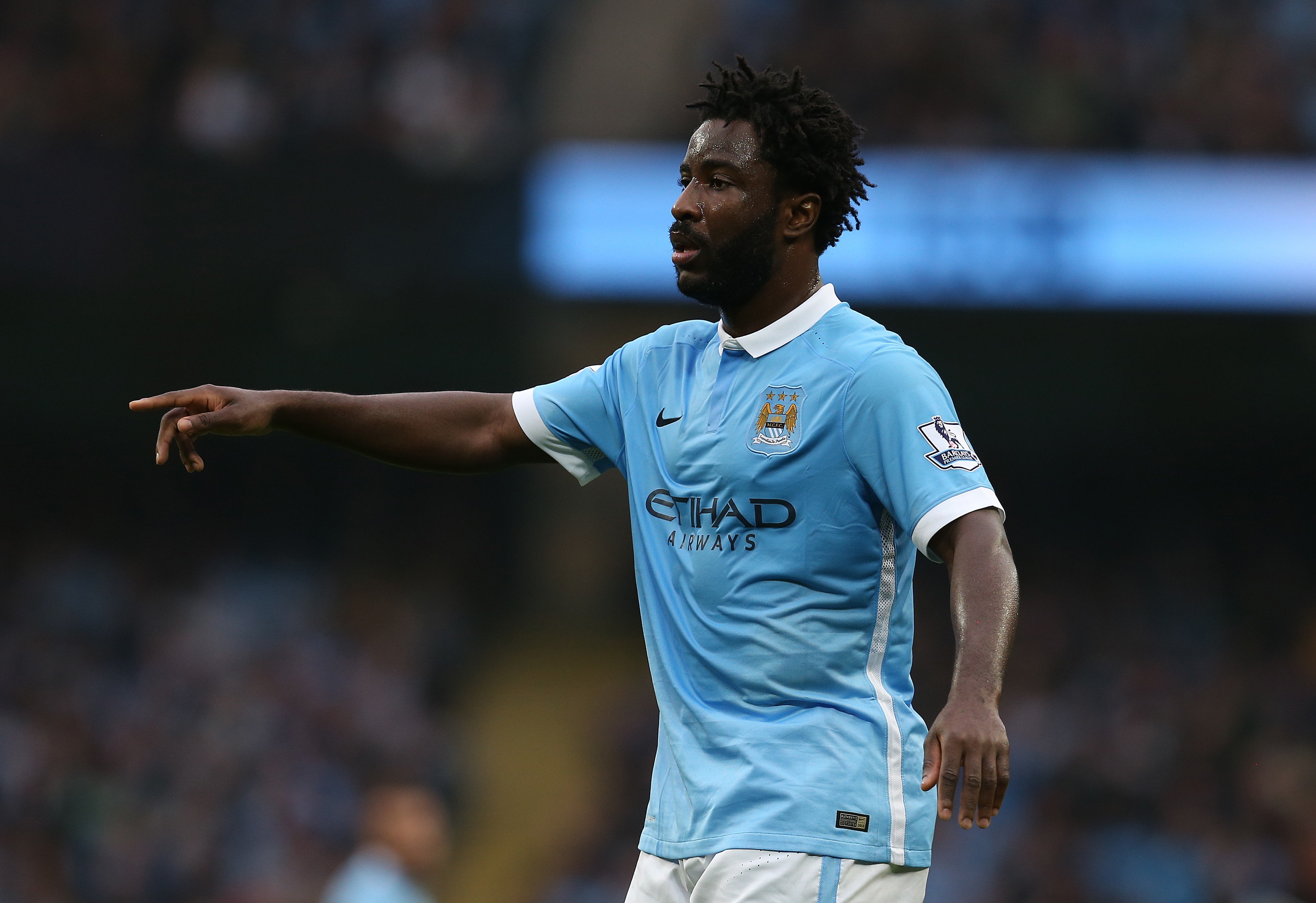 Without Sergio Aguero available, Wilfried Bony will be needed up top for City. (Getty)