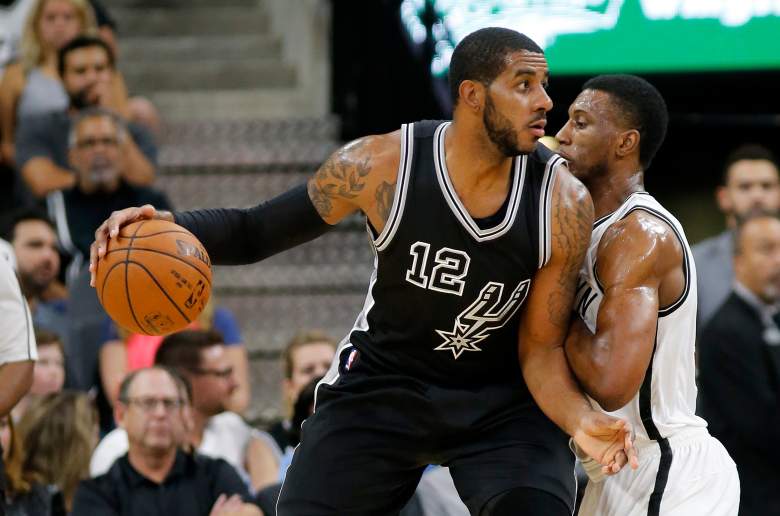 LaMarcus Aldridge, Spurs forward