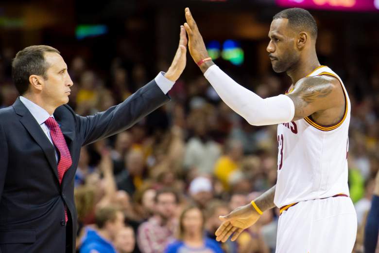David Blatt and Lebron James