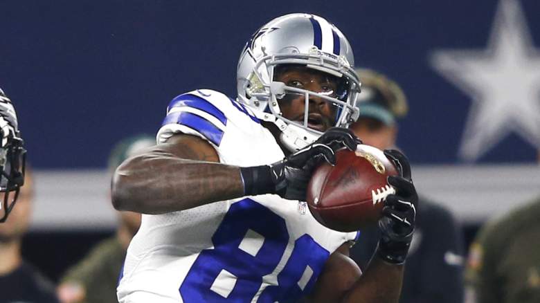 Cowboys receiver Dez Bryant caught his first touchdown of the season in Week 9. (Getty)