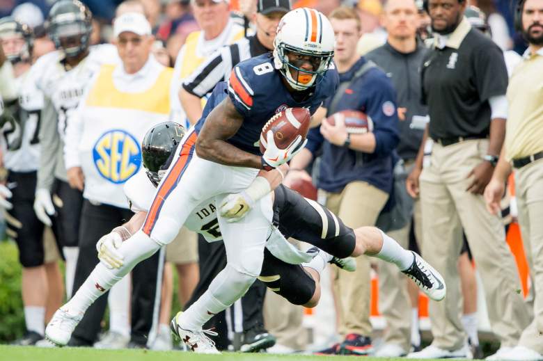 Auburn looks to pull off the upset against Alabama. (Getty)