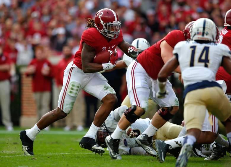 Derrick Henry has been a big reason for Alabama's success. (Getty)