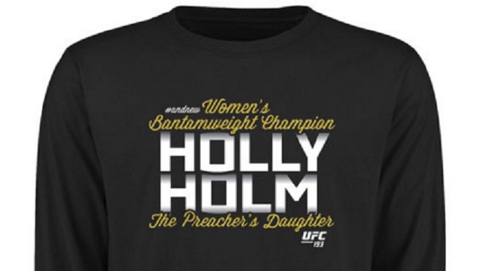 holly holm shirts