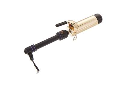 gold plated 2 inch curling iron