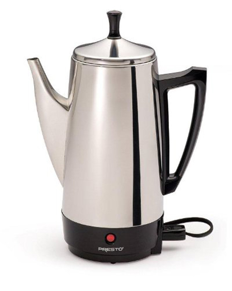 Presto 02811 12-Cup Stainless Steel Coffee Maker, coffee percolator