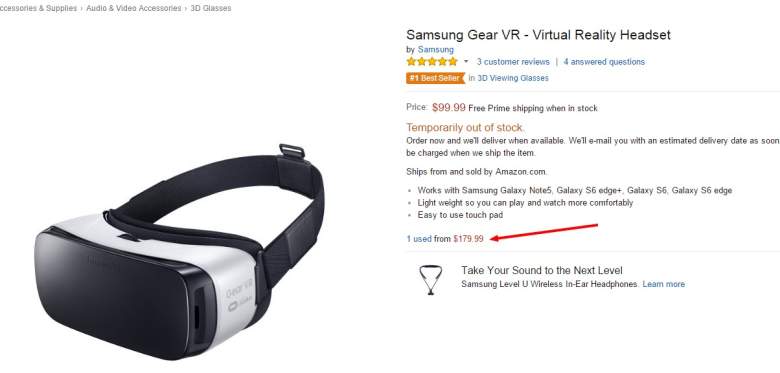Samsung Gear where to buy