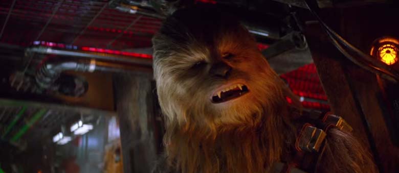 New Star Wars ForceAwakens Trailer Chewbacca Chewie