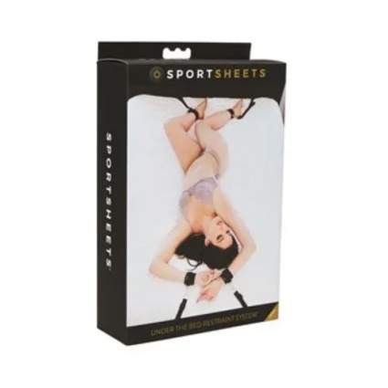 Box of sportsheets mattress bondage set