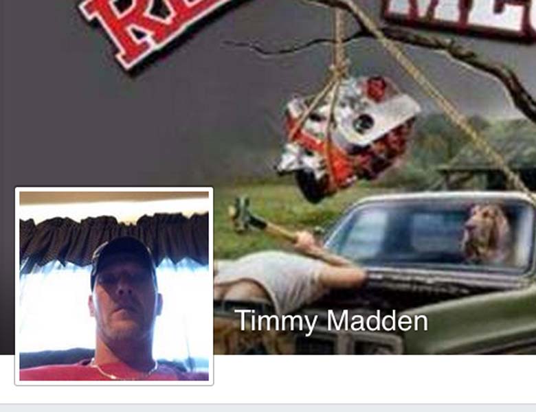 Timothy Madden Facebook page