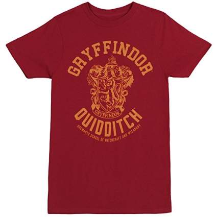 Harry Potter Gryffindor Quidditch Adult T-Shirt