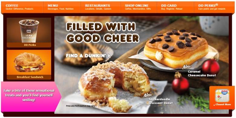 Dunkin Donuts, Dunkin Donuts Holiday Hours, Dunkin Donuts Menu, Dunkin Donuts Open On Christmas Day 2015, Dunkin Donuts Drinks