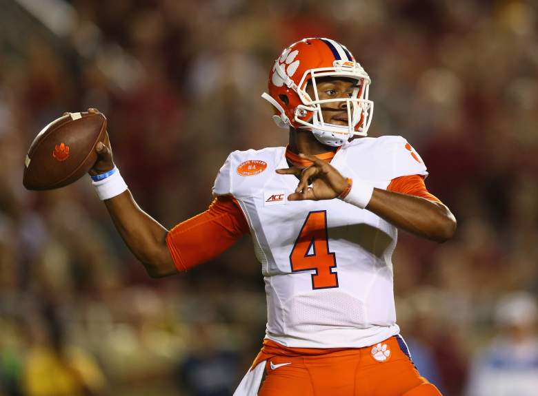 DeShaun Watson has been through a lot with his mother. (Getty)