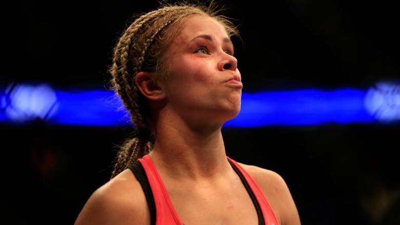 Paige VanZant will take on Rose Namajunas in the main event at UFC Fight Night 80 on Thursday night. (Getty)