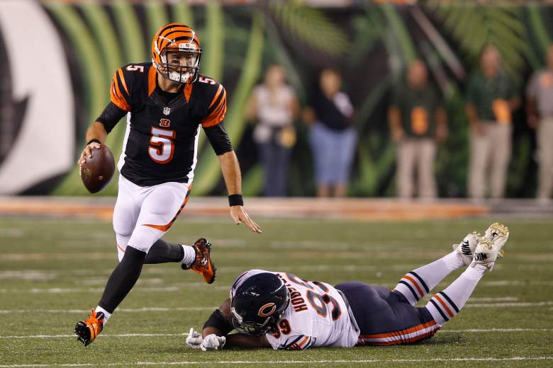 A.J. McCarron is the next man up for the Bengals. (Getty)