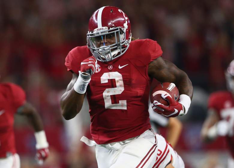 Derrick Henry has a physical style of running the field. (Getty)