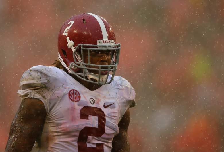 Derrick Henry is one of the toughest running backs in college football. (Getty)