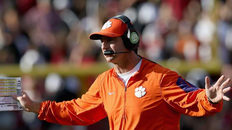 Watch Dabo Swinney Goes Crazy On Clemson Punter