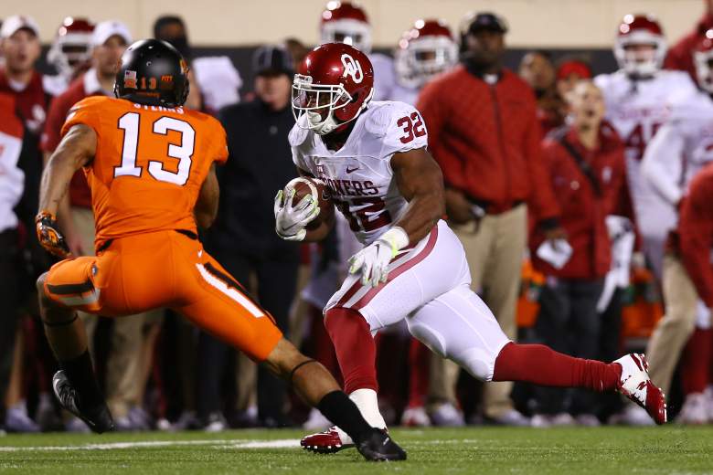 Samaje Perine, Oklahoma Sooners running back, DraftKings, College Football, lineup, bowls, new years eve, new years, picks, players, sleepers, bargains
