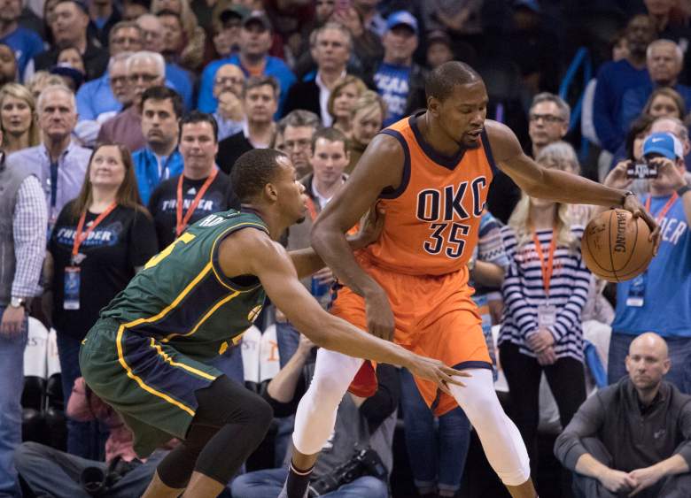 The Thunder have a narrow lead in the Northwest division. (Getty)