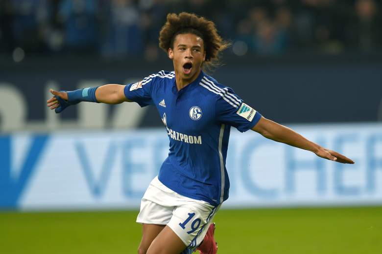 leroy sane, leroy sane goal celebration