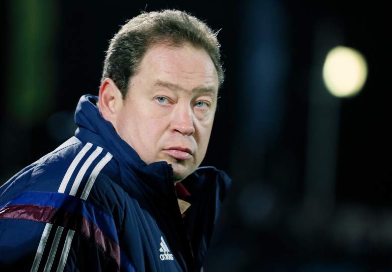 Leonid Slutsky will coach the Russian national team in the 2016 European Championships in France. Getty)