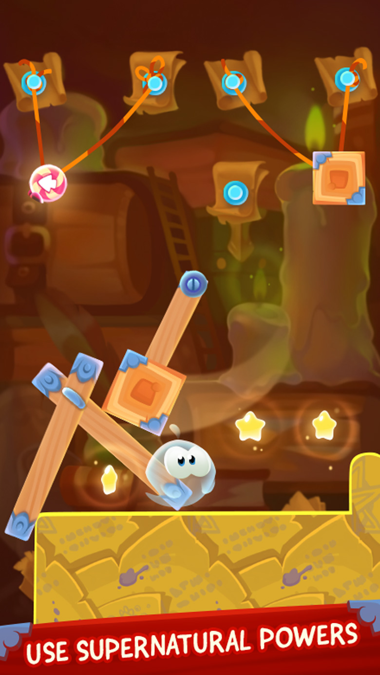 Cut the rope magic прохождение