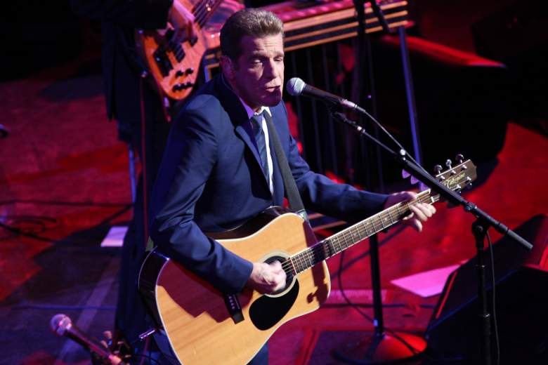 NEW YORK, NY - MAY 09: Musician Glenn Frey performs on stage during the After Hours Tour opening night at Town Hall on May 9, 2012 in New York City. (Photo by Neilson Barnard/Getty Images)