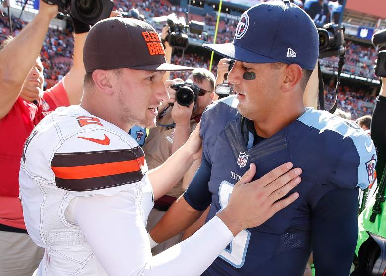 marcus mariota and johnny manziel, nfl draft pick, first, 1st, titans, browns