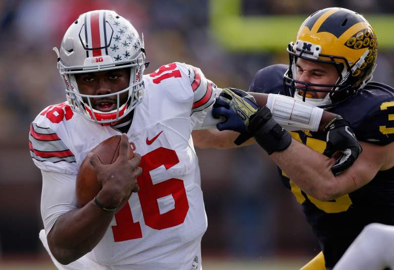 J.T. Barrett, DraftKings, college football, lineup, new year's day, Bowl games, picks, analysis, sleepers, bargains