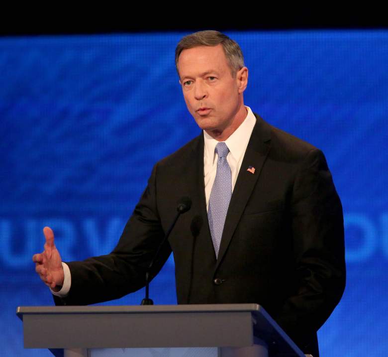 Martin O'Malley is a long shot for the Democratic nomination.  (Getty)