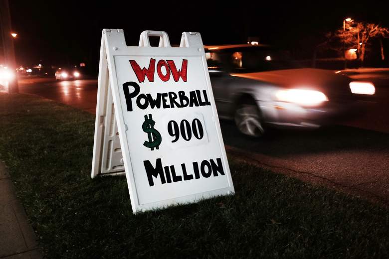 WESTPORT, CT - JANUARY 09: A sign outside of a Connecticut gas station displays the current winnings in the Powerball lottery on January 9, 2016 in Westport, Connecticut.The $900 million jackpot will be drawn on Saturday evening, If no one wins on Saturday, the prize for the next drawing on Wednesday would reach $1.3 billion, officials announced. (Photo by Spencer Platt/Getty Images)