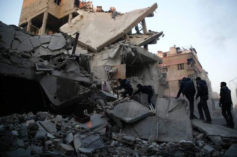 A missile strike in Syria killed seven members of Hamo's family, including his wife.