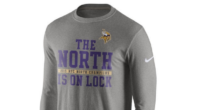 Minnesota Vikings NFC North Champions 2015 Gear & Apparel
