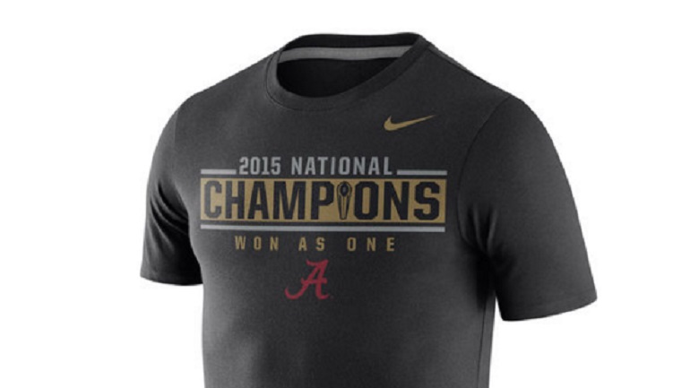 Nike College Dri-FIT Game (Alabama) Men's Football Jersey.