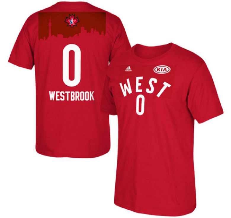westbrook all star jersey 2016