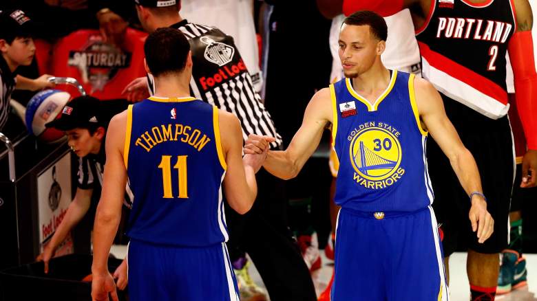 3-point contest, three-point contest, steph curry, klay thompson