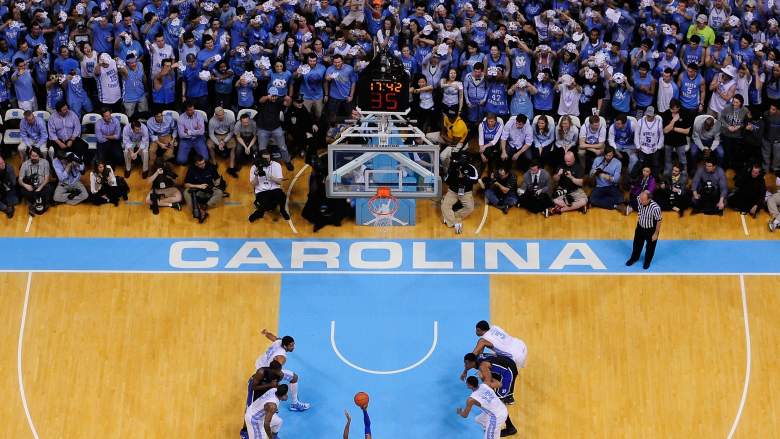 Duke and North Carolina meet in the newest chapter of the famed rivalry. (Getty)