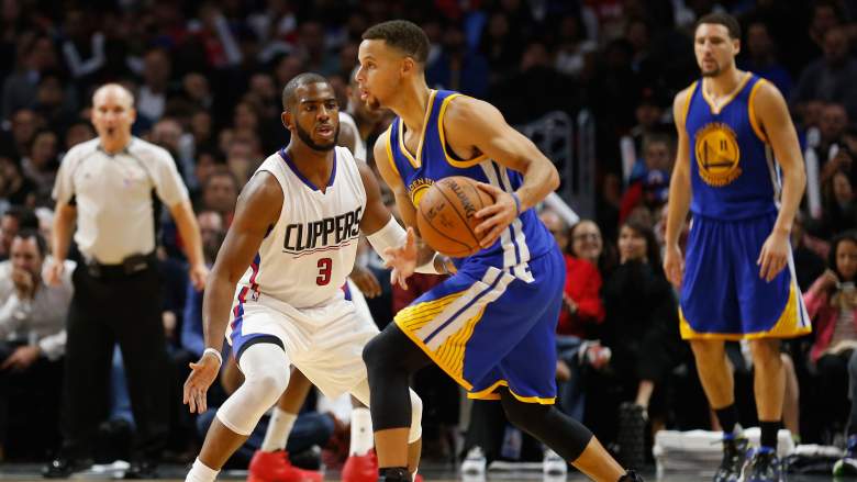 warriors, clippers, steph curry, chris paul, warriors vs. clippers