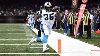 WATCH: Mike Tolbert Fumbles in Super Bowl
