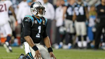 WATCH: Cam Newton Walks Away from Press Conference
