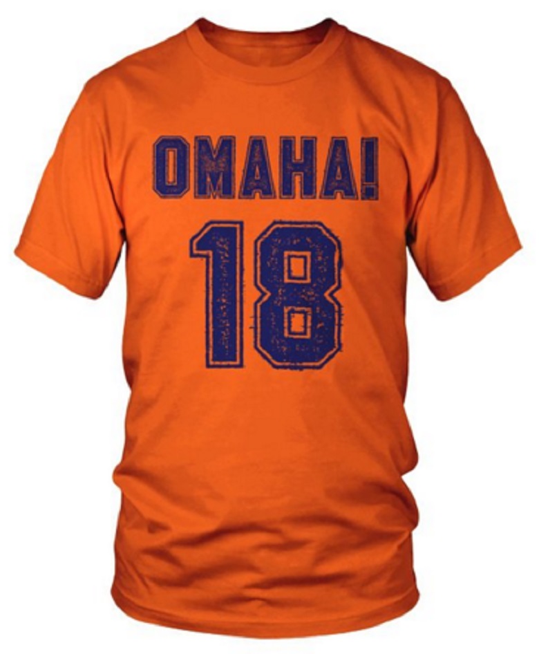 Peyton Manning Denver Broncos "Audible" shirt HOODED SWEATSHIRT HOODIE