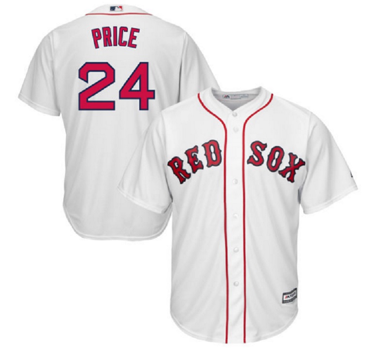 Game-Used Jersey - 2016 Spring Training - Red Sox - 4/15/2016