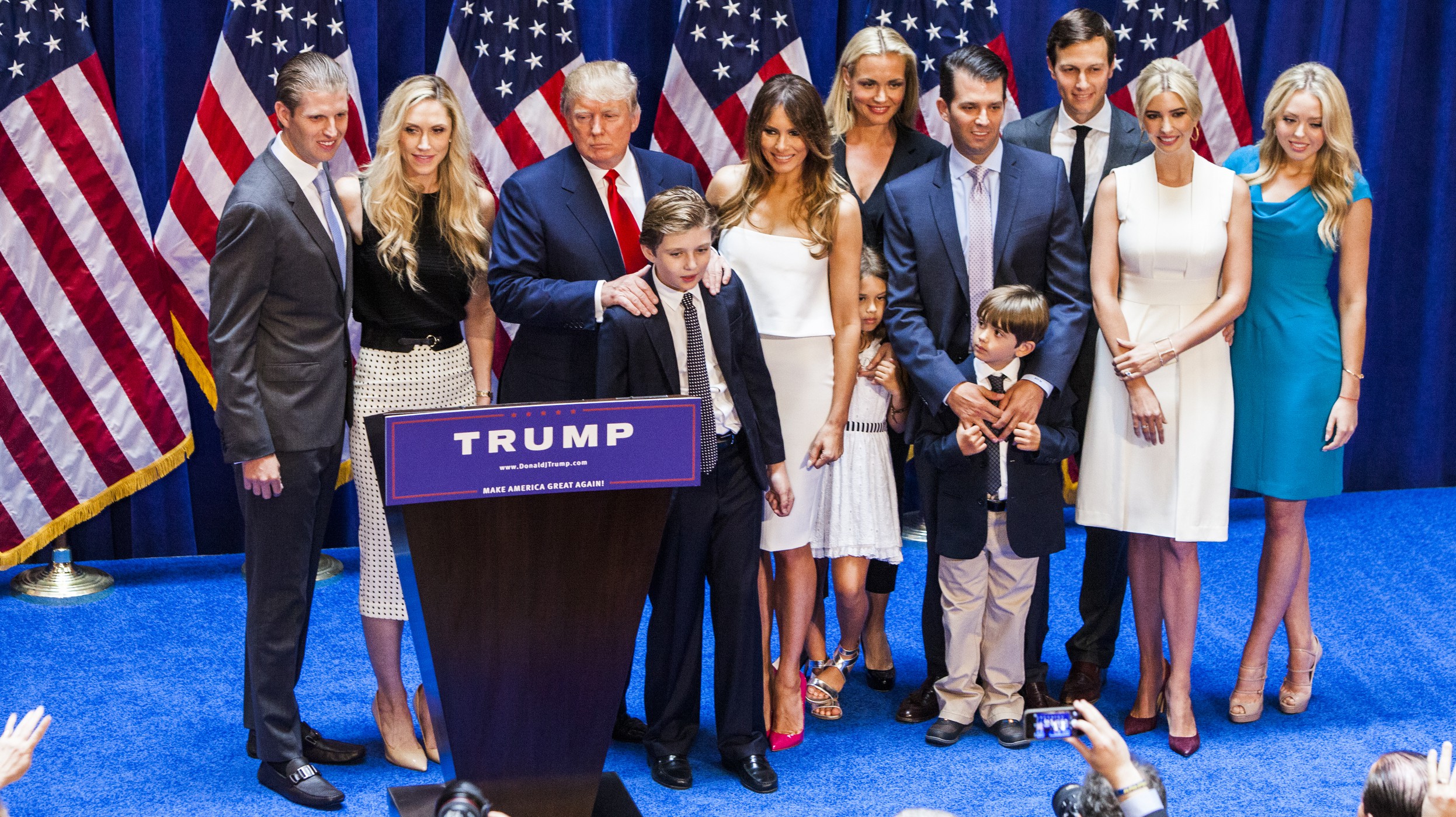 donald trump family, donald trump grandchildren, donald trump children