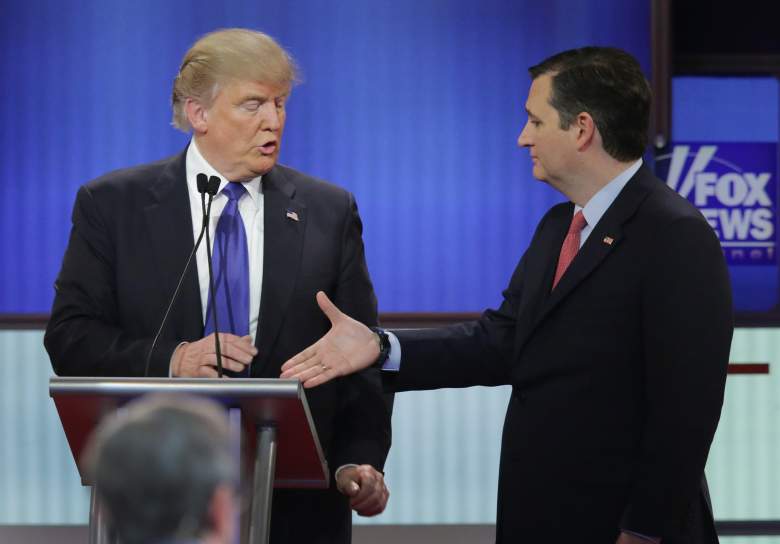 Donald Trump and Ted Cruz appear to be the top candidates in Louisiana. (Getty)