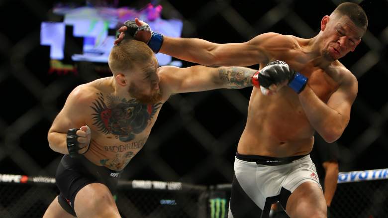 Conor McGregor and Nate Diaz put together an instant classic at UFC 196. (Getty)