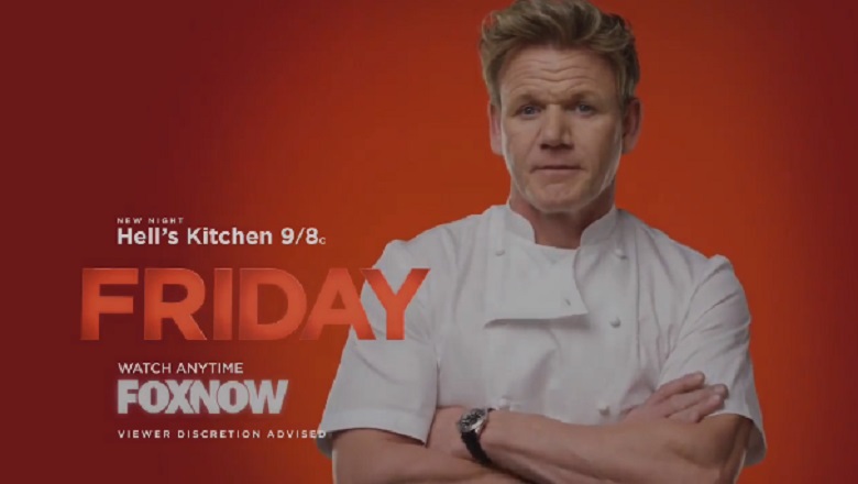 Hell's Kitchen, Is Hell's Kitchen On TV Tonight, When Is Hell's Kitchen On TV, What Time Is Hell's Kitchen On TV Tonight