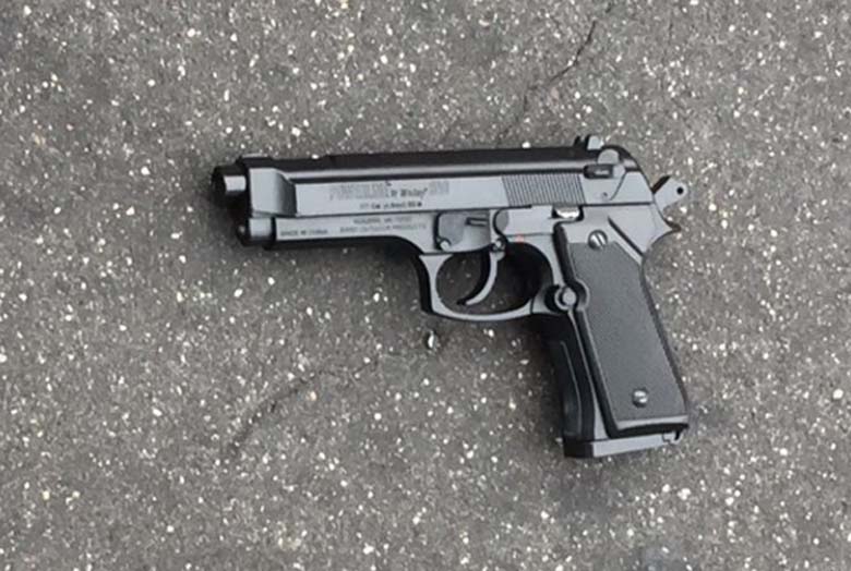 13-year-old baltimore replica gun