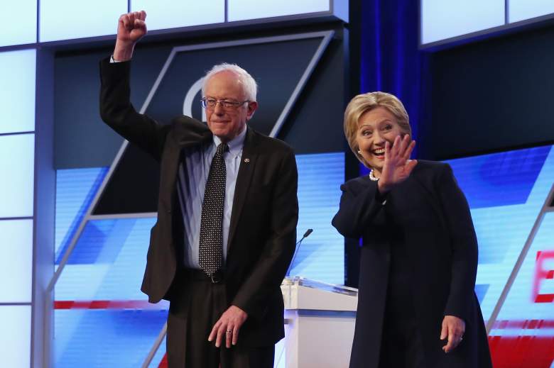 Bernie Sanders and Hillary Clinton, Democratic debate, time, when, where