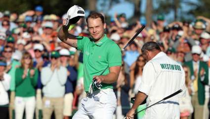 2016 Masters Champion Danny Willett does England Proud